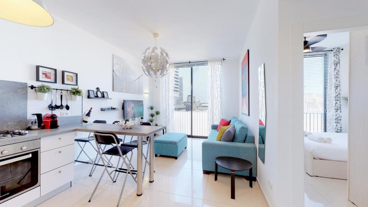 Stylish 1Br Flat For 4 Ppl In Allenby By Holyguest Tel Aviv Eksteriør billede